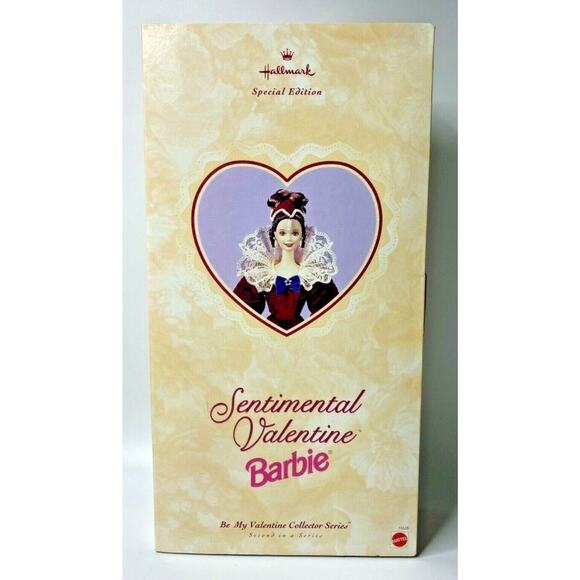 1996 Barbie "Sentimental Valentine" Doll Be My Valentine Collector Series NIB